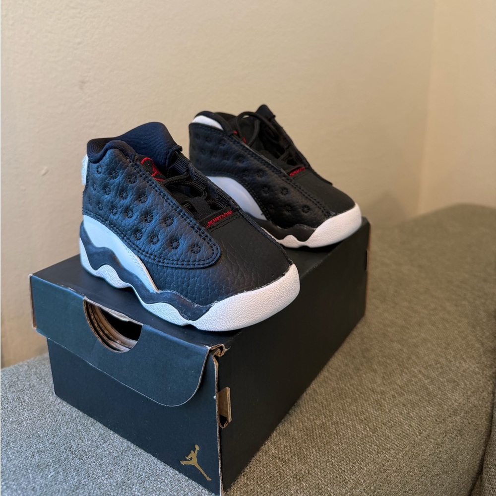 Jordan Retro Black and White Sneakers